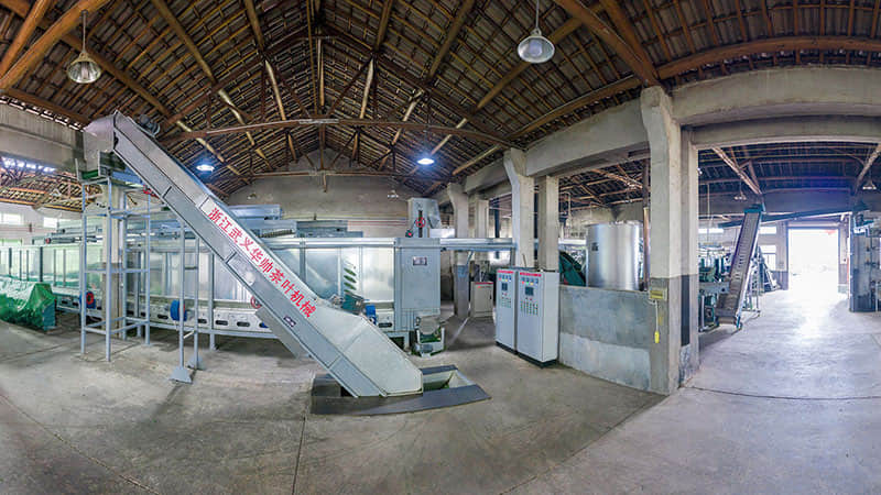 綠茶清潔自動化生產(chǎn)線